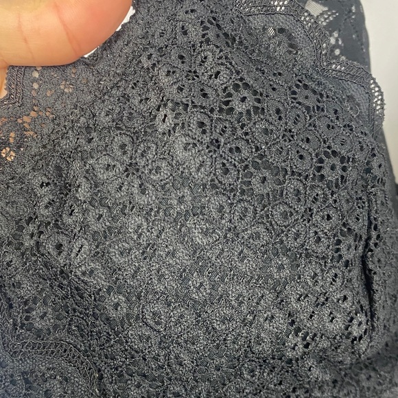 Aerie Lace Racerback Bralette – Black – Size Medium - Picture 5 of 10